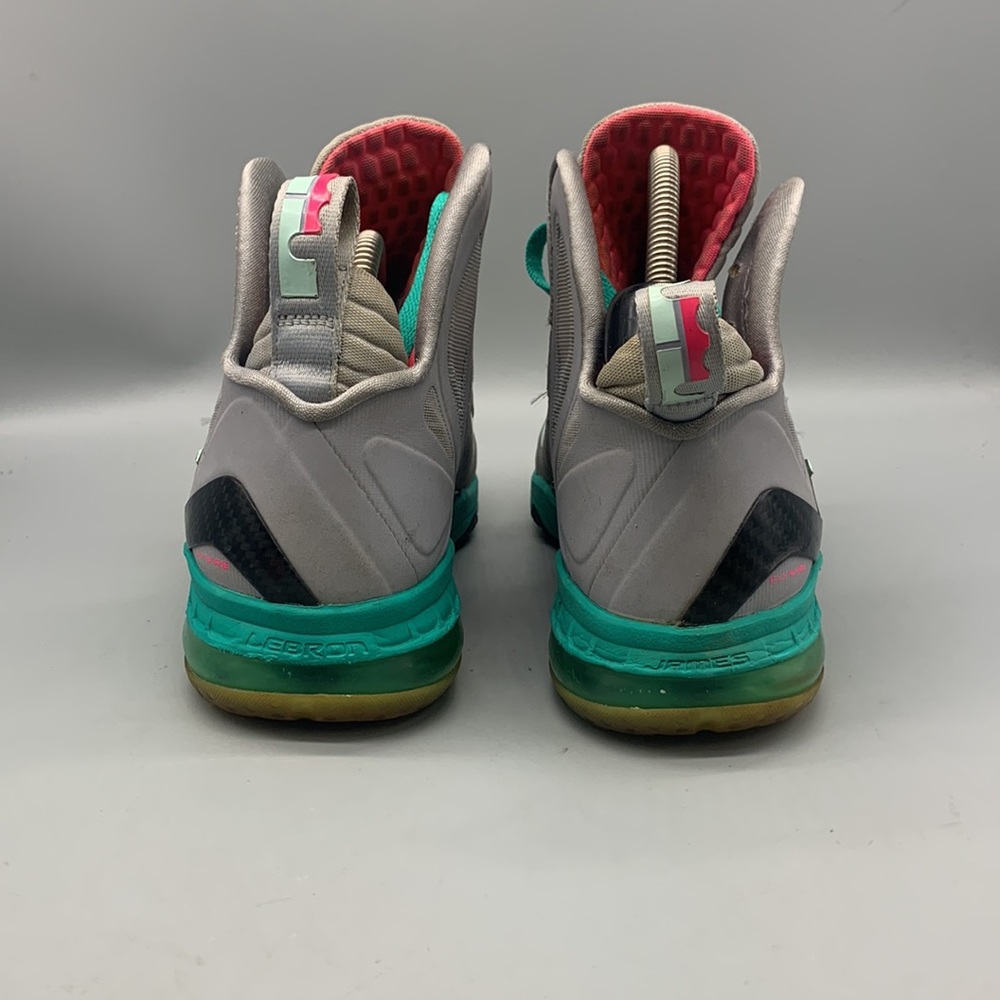 Nike LeBron 9 P.S. Elite 'South Beach' 2012 Mens Size 8 - Picture 4 of 8